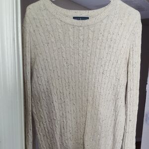 Cream Cable Knit Sweater